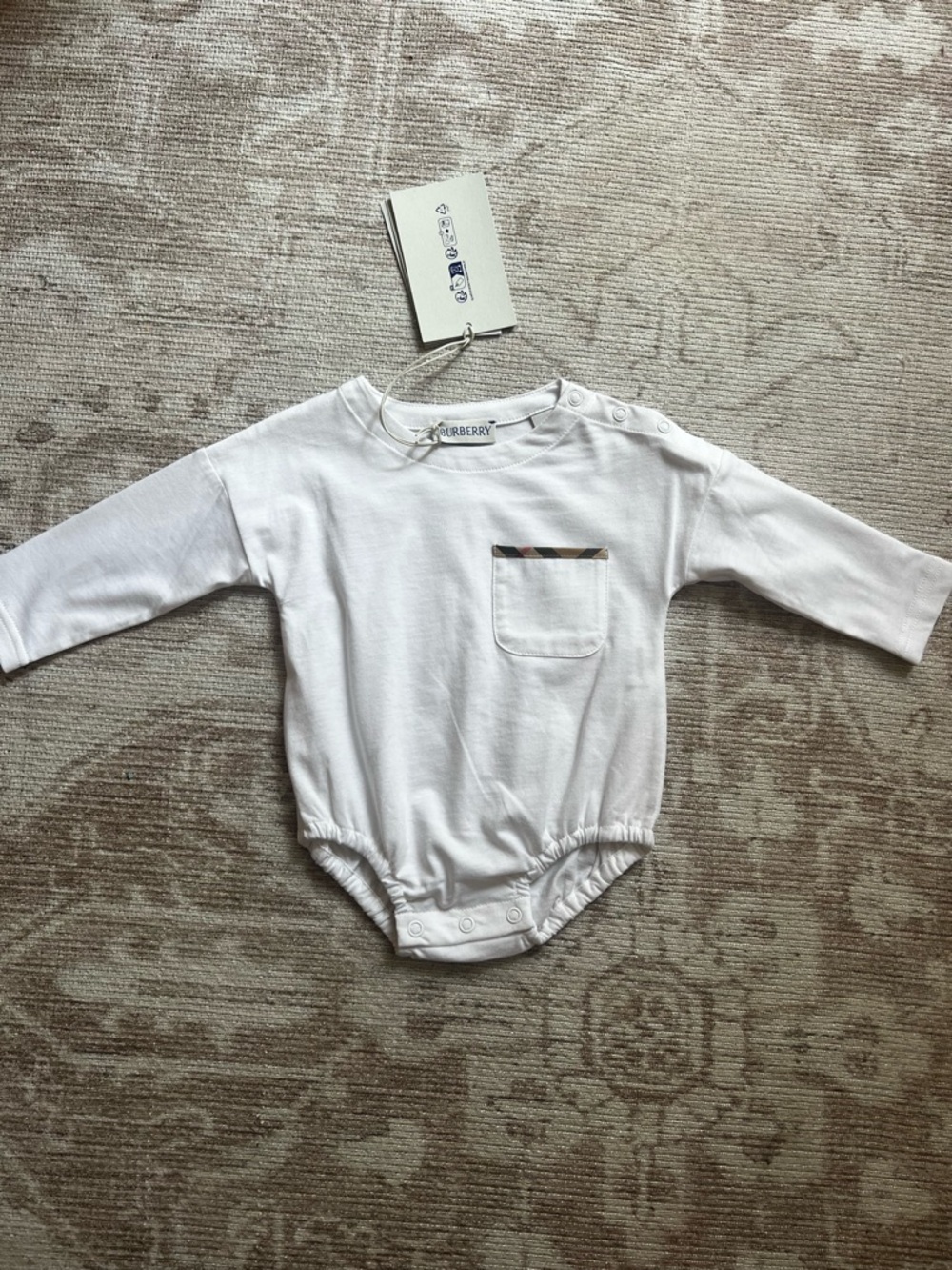 NWT Burberry bodysuit / onesie
